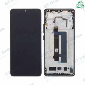 Écran Tactile Original Pulled avec Châssis (PIEC) Xiaomi Poco X6 Pro 5G Noir