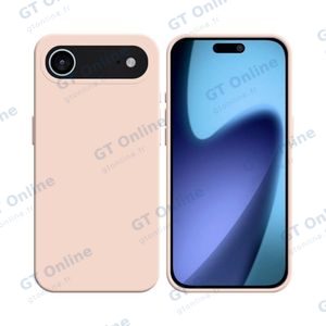 Coque Silicone Compatible pour Apple iPhone Air (#19) Rose Gold