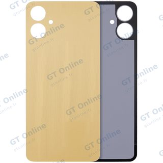 Vitre arrière pour Samsung Galaxy A06 4G (A065 / 2024) (sans logo, compatible premium, or)