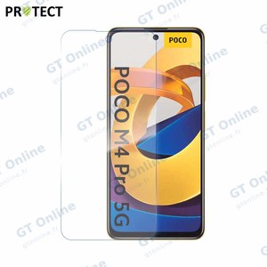 Verre Trempé Classique PROTECT pour Xiaomi Poco M4 Pro 5G Transparent