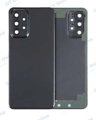 Vitre arrière pour Samsung Galaxy A23 5G (A236 / 2022) (pack service origine, noir)