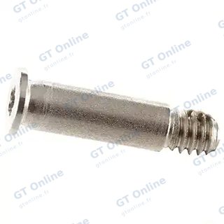 Jeu de vis arrière du capot inférieur pour Apple MacBook Pro 14" A3434 (2025) (origine, noir sidéral, lot de 5)