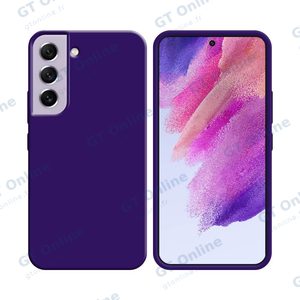 Coque Silicone Compatible pour Samsung Galaxy S21 FE G990 (#7) Mauve