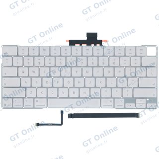 Clavier ANSI US avec Touch ID pour Apple MacBook Neo (2026) (origine, Blush)