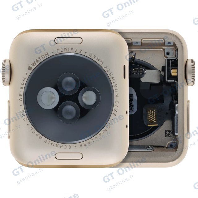 Châssis pour Apple Watch Series 2 (38MM) (origine d'occasion — grade A, Cellular Version, Aluminum / Gold)