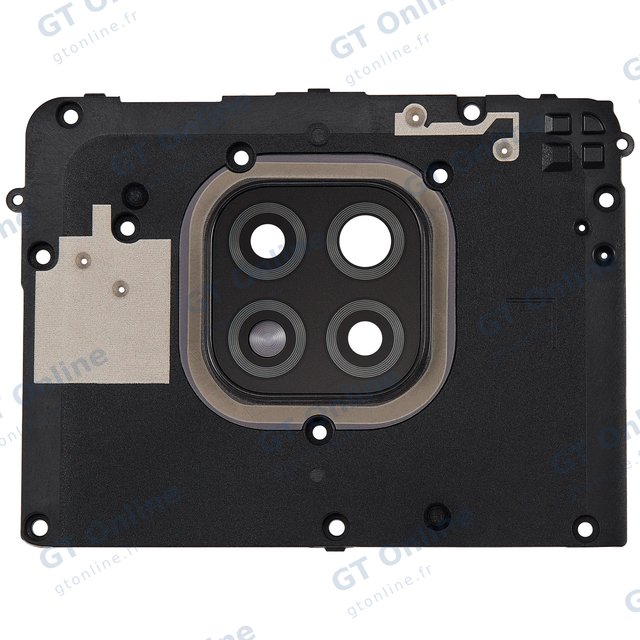 Lentille de caméra arrière avec support pour Motorola Moto G Power (XT2117 / 2021) (Flash Gray)