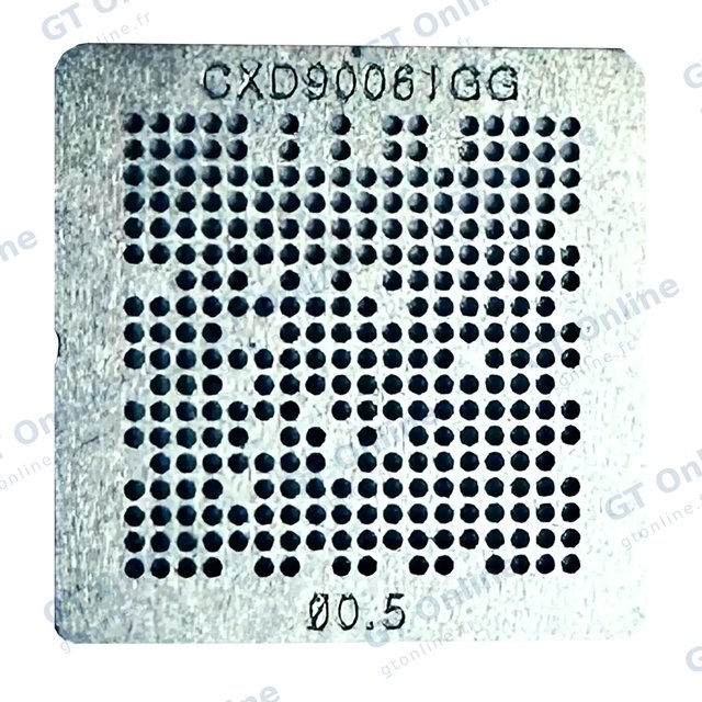 Pochoir de rebillage BGA du southbridge CXD90061GG pour Sony PlayStation 5 (1,8 cm)