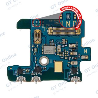 Microphone pour Samsung Galaxy Note 20 Ultra 5G (version US, pack service origine)