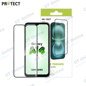 Verre Trempé HD PROTECT pour Samsung Galaxy A14 4G A145/Galaxy A14 5G A146 Transparent — vue 3