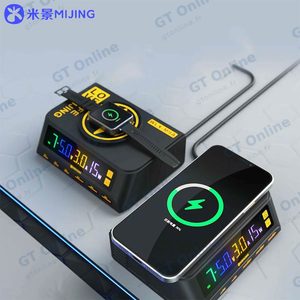 Station de Chargement MiJing WLX-M9A (3x Type-C + 3x USB + Chargeur sans Fil) — vue 2