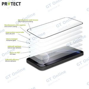 Verre Trempé HD PROTECT pour Samsung Galaxy A54 5G A546 Transparent — vue 2