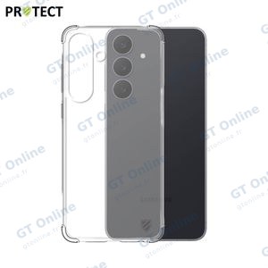 Coque Silicone Renforcée PROTECT pour Samsung Galaxy S25 FE S731/Galaxy S26 FE S741 Transparent