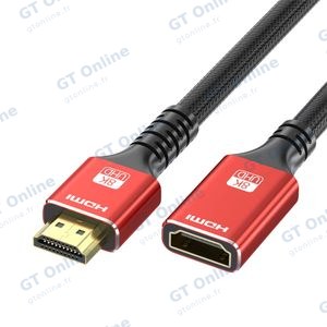 Rallonge Câble HDMI Mâle vers Femelle 4K/8K (120Hz/60Hz) - 2m
