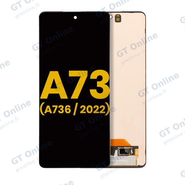 Écran OLED sans châssis pour Samsung Galaxy A73 5G (A736 / 2022) (reconditionné, toutes couleurs)