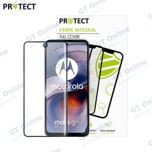 Verre Trempé Intégral PROTECT pour Motorola Moto G55 5G Noir — vue 2