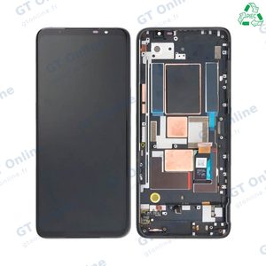 Écran Tactile Original Pulled avec Châssis (PIEC) Asus ROG Phone 5s Noir