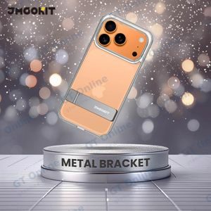 Coque de Protection Metal Bracket JMGOKIT pour Apple iPhone 17 Pro Transparent — vue 2