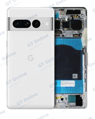 Châssis pour Google Pixel 7 Pro (origine, blanc neige)