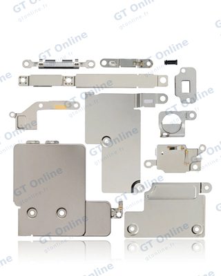 Jeu de petits supports métalliques pour Apple iPhone 13