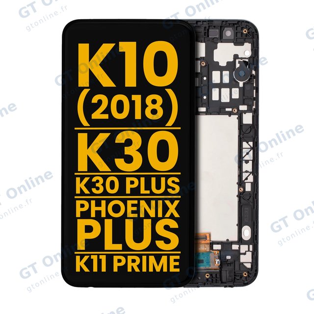 Écran pour LG K10 (2018) / K30 / K30 Plus / Phoenix Plus / K11 Prime (reconditionné, toutes couleurs)