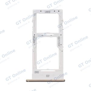 Tiroir Sim Premium Samsung Galaxy A51 5G A516 Blanc Prismatique