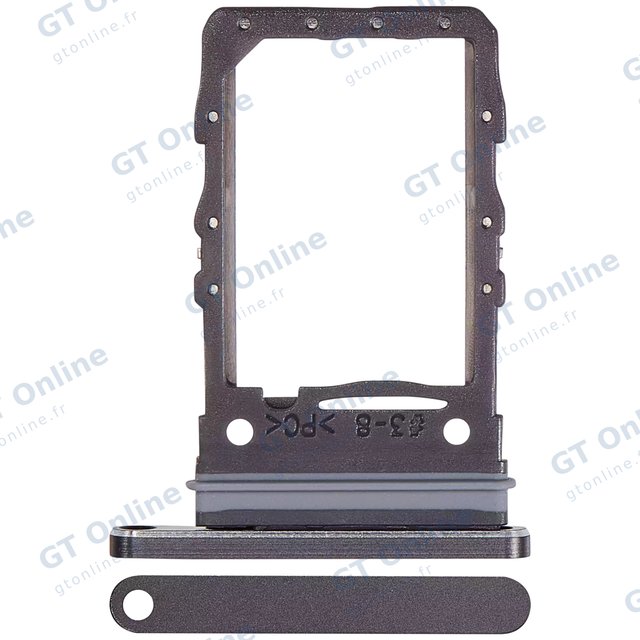 Tiroir SIM pour Samsung Galaxy Z Flip 6 (F741) (premium, noir)