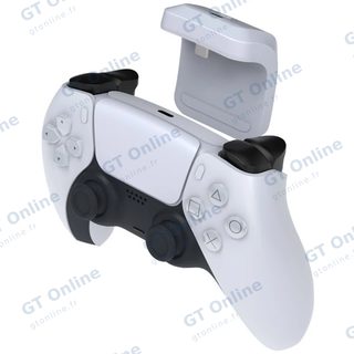 Batterie externe 1 500 mAh avec câble USB vers USB-C pour manette PlayStation 5 DOBE TP5-0550 — blanc