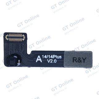 Nappe tag-on de caméra arrière pour Apple iPhone 14 / 14 Plus (Refox)
