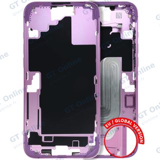 Châssis pour Apple iPhone 16 Plus (version EU, origine d'occasion — grade B, rose)