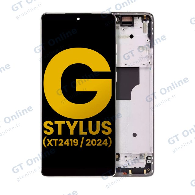 Écran OLED avec châssis pour Motorola Moto G Stylus 5G (XT2419 / 2024) (reconditionné, Caramel Latte)