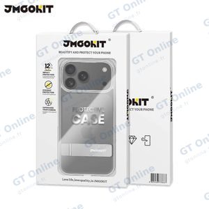 Coque de Protection Metal Bracket JMGOKIT pour Apple iPhone 17 Pro Max Transparent — vue 3