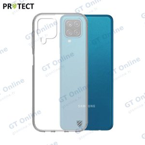 Coque Silicone PROTECT pour Samsung Galaxy A12 Nacho A127 Transparent