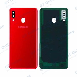 Cache Arrière Premium Samsung Galaxy A20 A205 Rouge