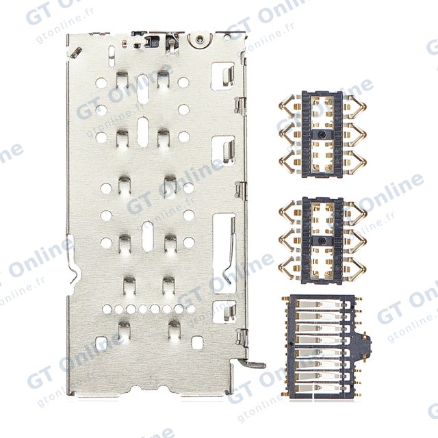 Lecteur SIM pour OnePlus Nord N200 5G / OPPO A55 5G (lot de 4)