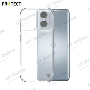 Coque Silicone Renforcée PROTECT pour Motorola Moto G04/Moto E14/Moto G04s Transparent
