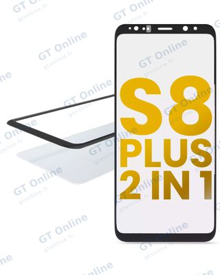 Vitre d’écran avec OCA pour Samsung Galaxy S8 Plus