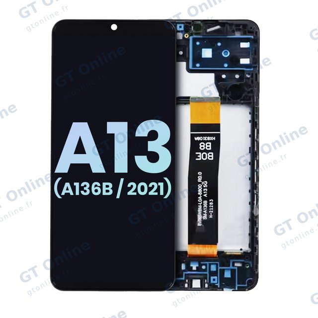 Écran pour Samsung Galaxy A13 5G (A136B / 2021) (version internationale, pack service origine, toutes couleurs)