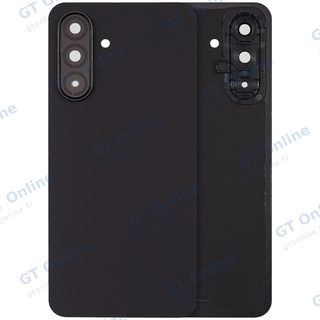 Vitre arrière pour Samsung Galaxy A17 5G (A176 / 2025) / A17 4G (A175 / 2025) (sans logo, compatible premium, noir)