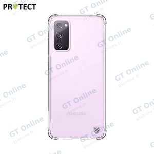Coque Silicone Renforcée PROTECT pour Samsung Galaxy S20 FE 5G G781/Galaxy S20 FE 4G G780 Transparent — vue 2