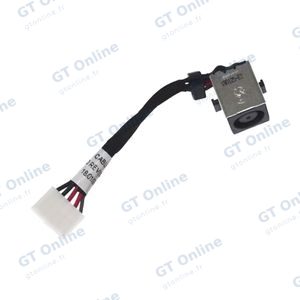 Connecteur Prise d'Alimentation DC Jack (4,5cm) pour Dell Latitude E5550/ E5570/ E7440/ E7450, Precision 3510