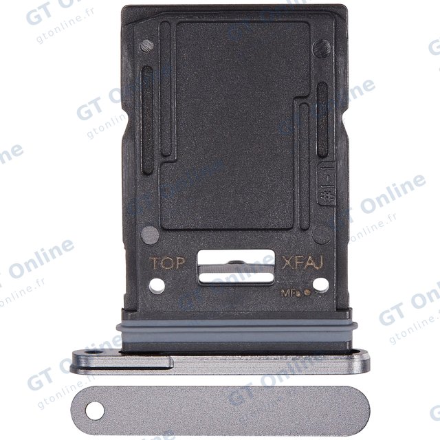 Tiroir SIM pour Samsung Galaxy Tab S9 FE Plus (X610) (2023) (WiFi uniquement, gris)