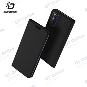 Housse de Protection Skin Pro Dux Ducis pour Vivo Y72 5G Noir