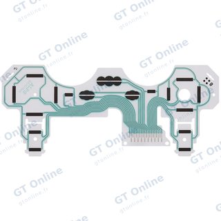 Nappe des boutons à film conducteur pour manette Sony DualShock 3 (PS3) CECH-ZC2U — SA1Q194A