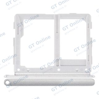 Tiroir SIM pour Samsung Galaxy Tab S3 9.7" (T825) (2017) (version LTE, blanc)