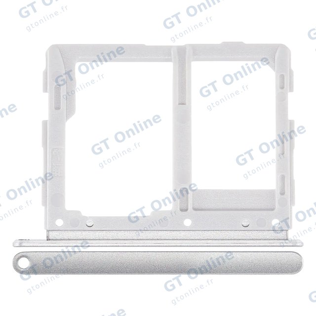 Tiroir SIM pour Samsung Galaxy Tab S3 9.7" (T825) (2017) (version LTE, blanc)
