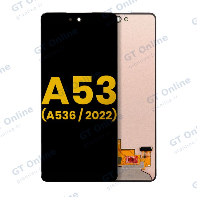 Écran OLED sans châssis pour Samsung Galaxy A53 5G (A536 / 2022) (reconditionné, toutes couleurs)