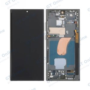 Écran Tactile Soft Oled avec Châssis Samsung Galaxy S23 Ultra 5G S918 Vert