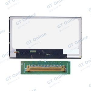 Dalle Ordinateur Portable 15.6" Fat HD (1366x768) LCD 60Hz, LVDS 40pin Gauche 25mm, sans Fixation ~359mm