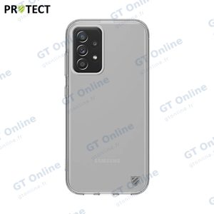 Coque Silicone PROTECT pour Samsung Galaxy A52 5G A526/Galaxy A52 4G A525 Transparent — vue 2
