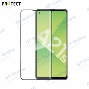 Verre Trempé Intégral PROTECT pour Samsung Galaxy A21S A217F Noir